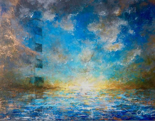 - on Mixed Media, Painting by Carys Avery Welsh, measuring 35 x 45 cm (H x W) framed at 58 x 66 cm £650
